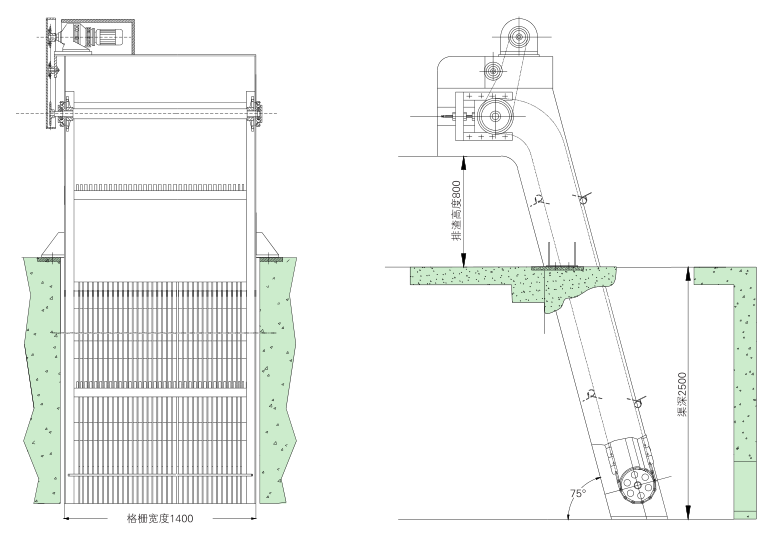 GSHP鏈條回轉(zhuǎn)式多耙格柵除污機(jī) GSHP鏈條回轉(zhuǎn)式多耙格柵除污機(jī)
