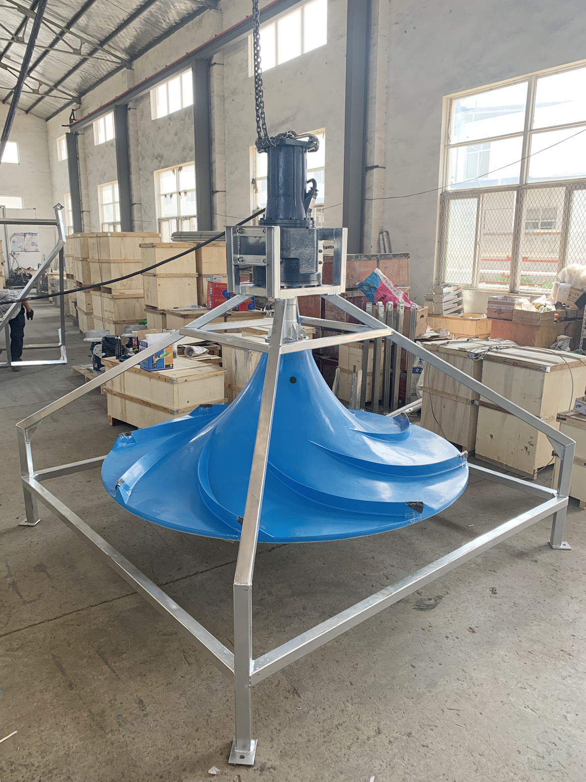 潛水雙曲面攪拌機與其它攪拌設備相比，優(yōu)勢在哪里？ | 南京藍寶石環(huán)保